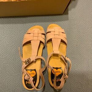 Swedish Hasbeens Noen in old pink size 40